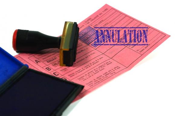 annulation permis de conduire